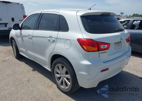 2012 Mitsubishi Outlander Sport Se from USA, damaged, VIN JA4AP4AU7CZ009362